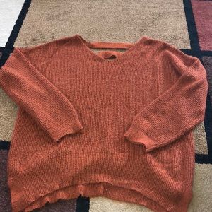 Burnt Orange Sweater